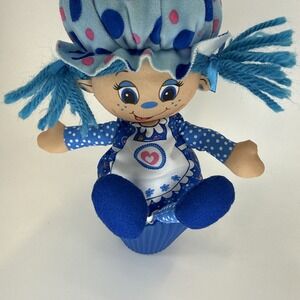 Jay At Play Little Miss Muffin Surprise  Blueberry 9" Doll Plushie 2018